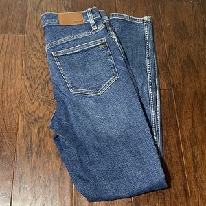 NWT Madewell 10” High-Rise Skinny
